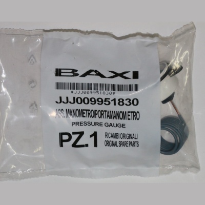 Манометр (9951830) Baxi NUVOLA-3 Comfort запчасти для котлов Baxi, комплектующие для котельного оборудования Бакси